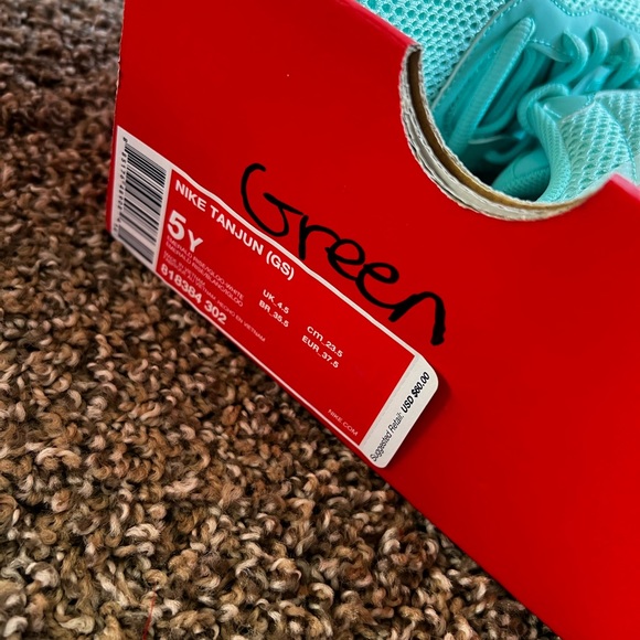 Nike Mint Green Athletic Shoes - Picture 2 of 2